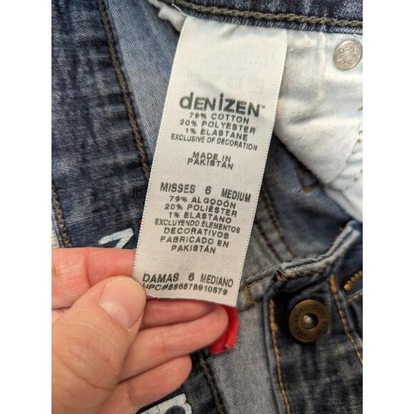Denizen Blue Jeans Size 6 Medium Boot Cut Stretch -0224C189 - Picture 3 of 8